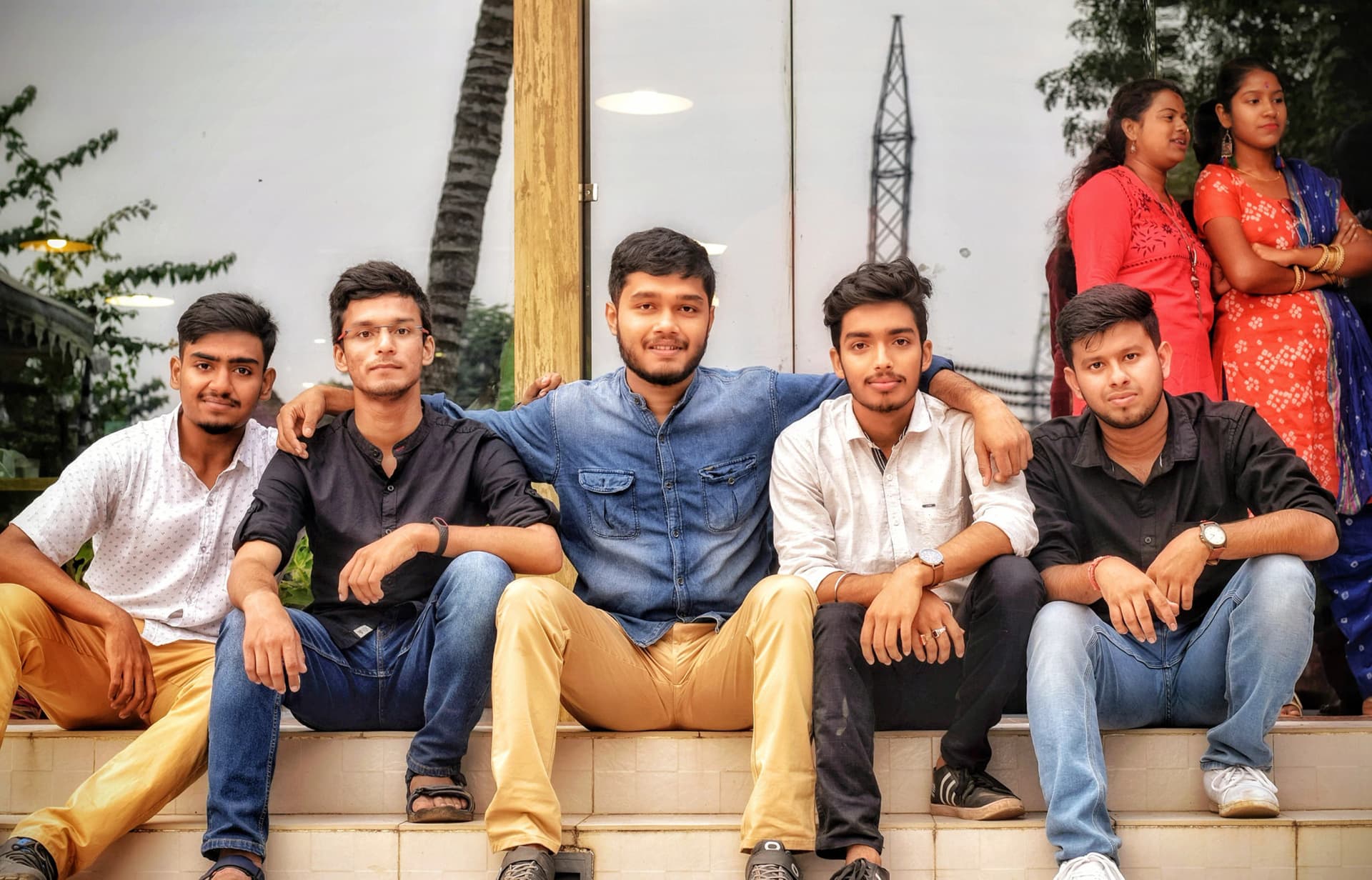Portrait of Pritam Ghosh -- informal photo (114-14)