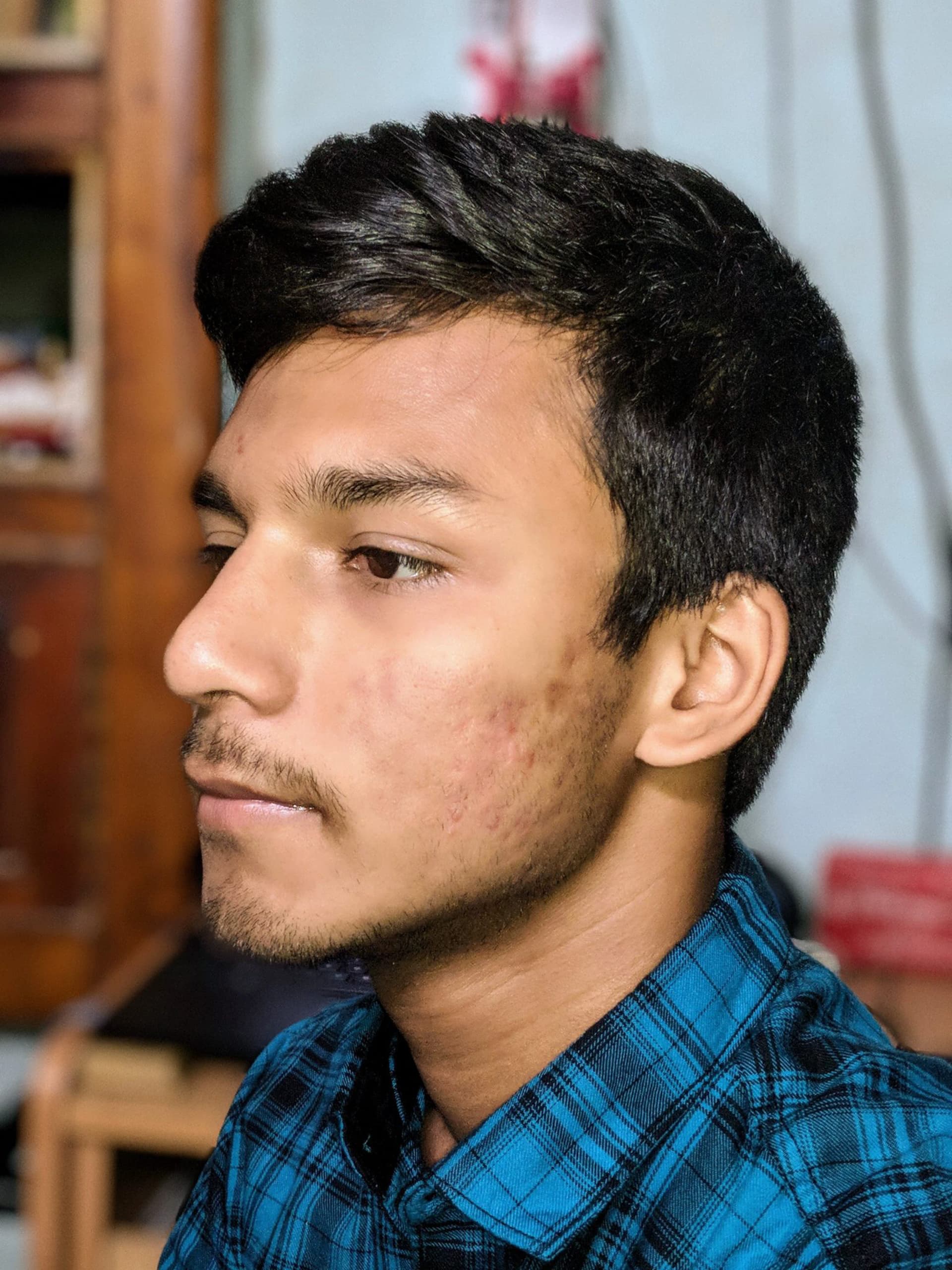Portrait of Pritam Ghosh -- informal photo (128-43)