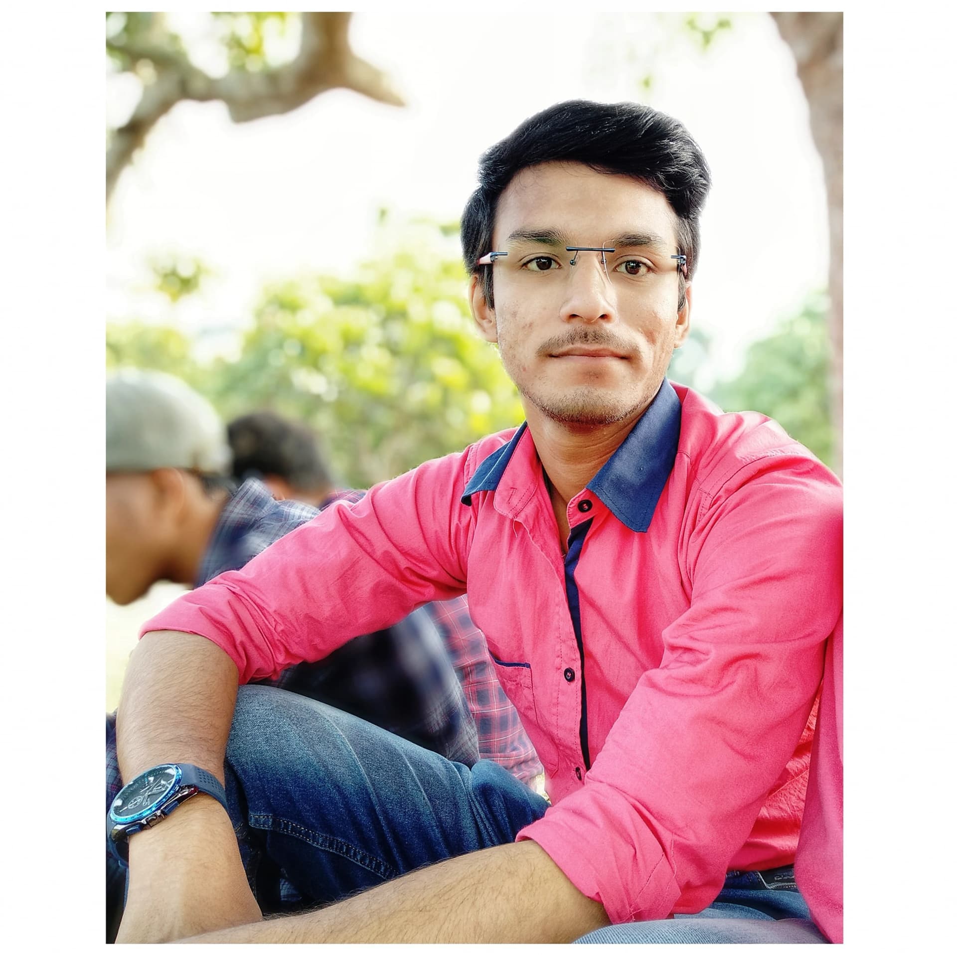 Portrait of Pritam Ghosh -- informal photo (366-20)