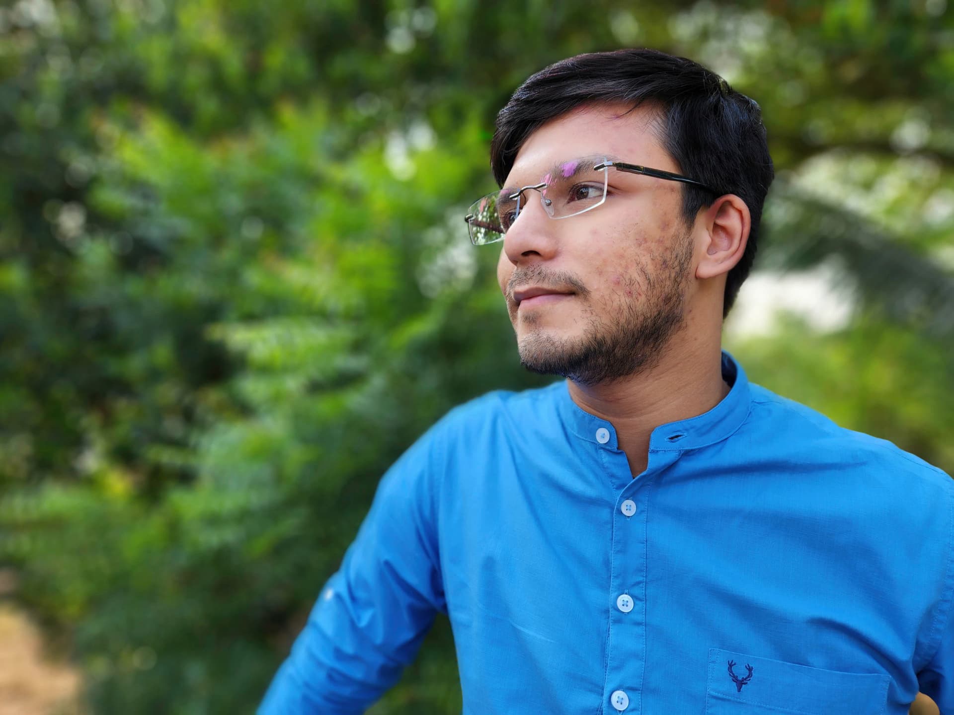 Portrait of Pritam Ghosh -- informal photo (396-19)