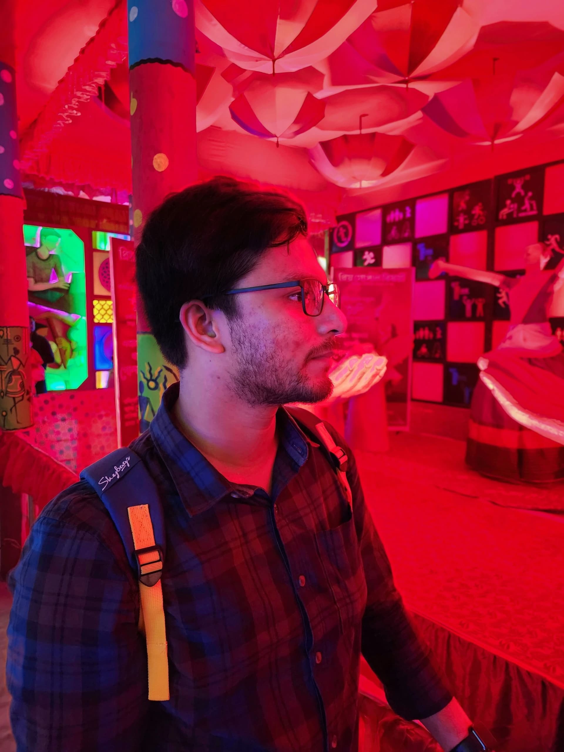 Portrait of Pritam Ghosh -- informal photo (745-13)
