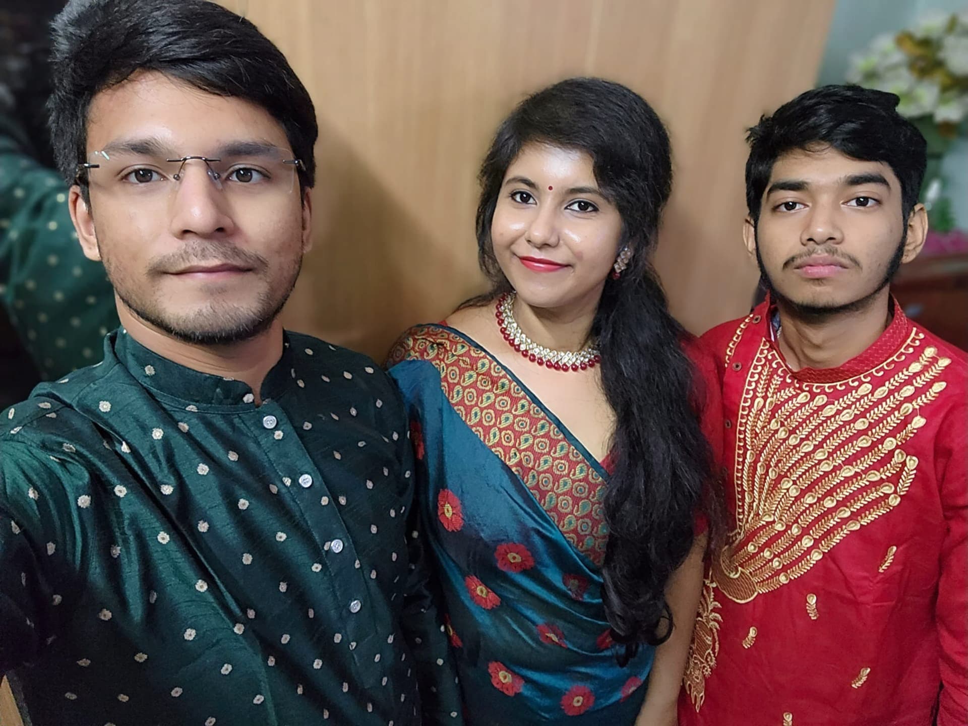 Portrait of Pritam Ghosh -- informal photo (746-07)