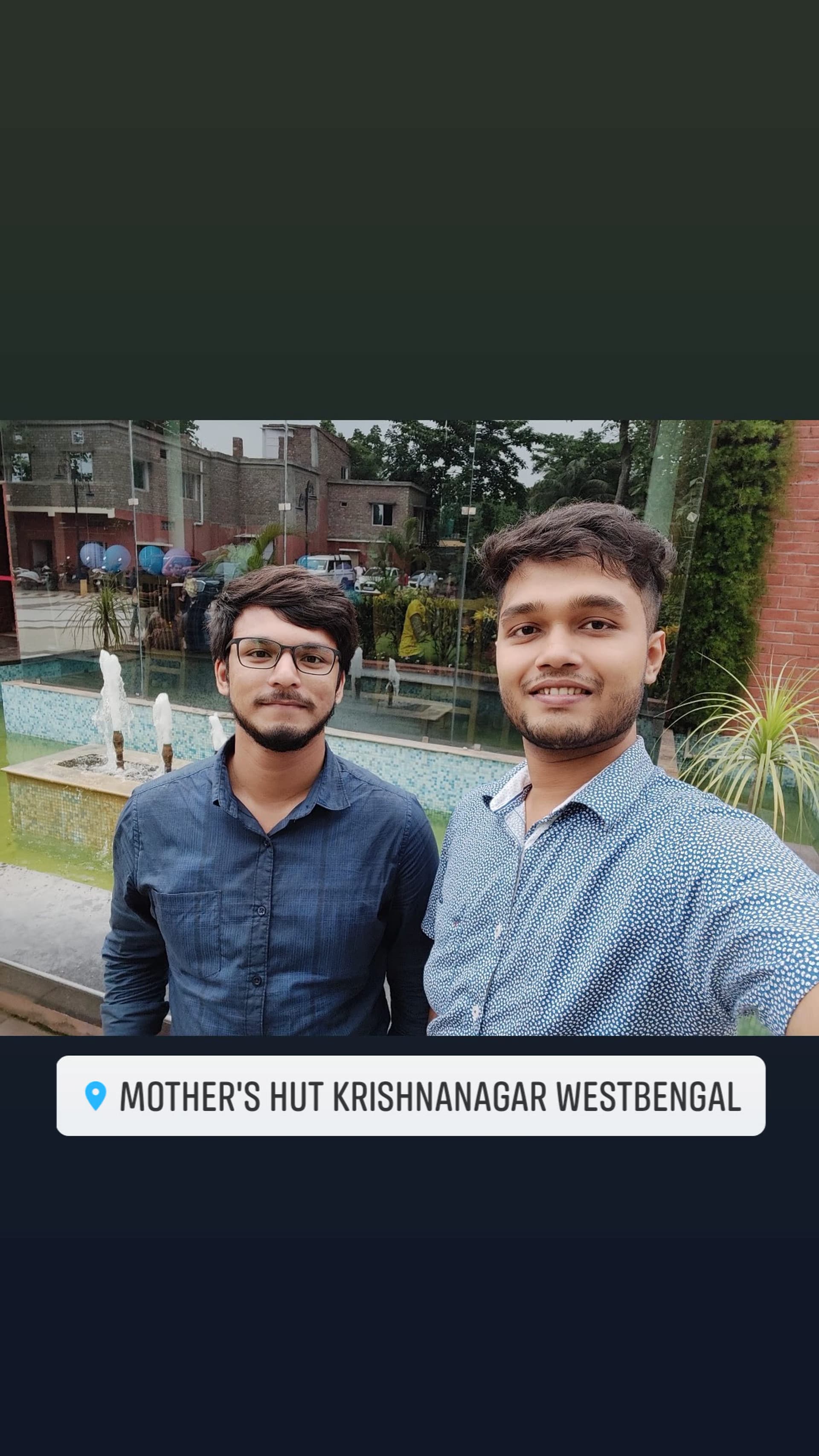 Portrait of Pritam Ghosh -- informal photo (776-48)