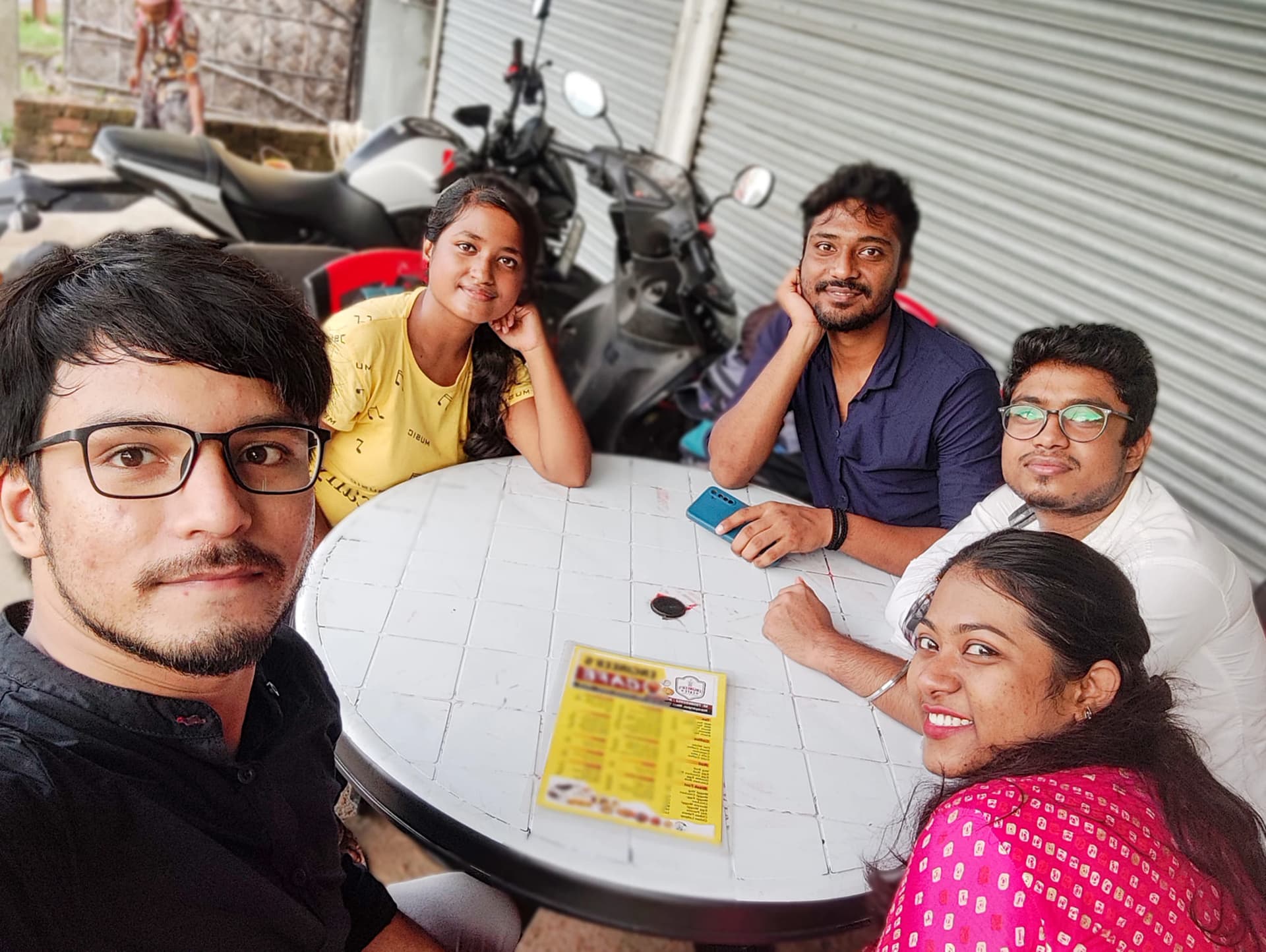 Portrait of Pritam Ghosh -- informal photo (817-11)