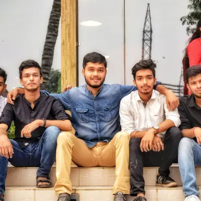 Portrait of Pritam Ghosh -- informal photo (114-14)