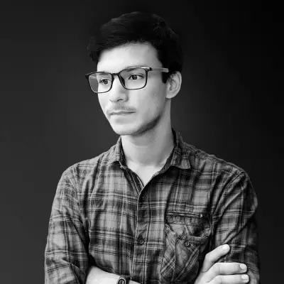 Portrait of Pritam Ghosh -- informal photo (170-21)