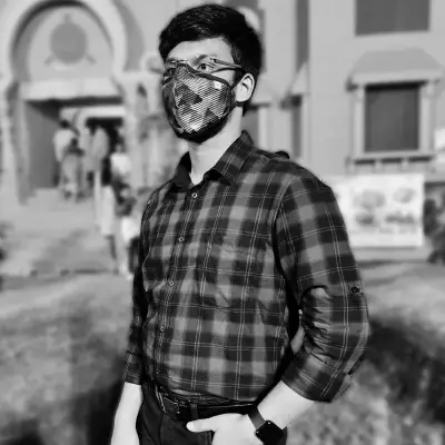 Portrait of Pritam Ghosh -- informal photo (279-10)