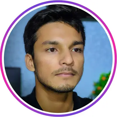 Portrait of Pritam Ghosh -- informal photo (342-31)