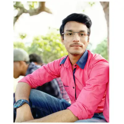 Portrait of Pritam Ghosh -- informal photo (366-20)