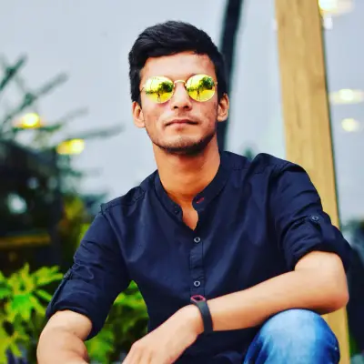 Portrait of Pritam Ghosh -- informal photo (389-53)