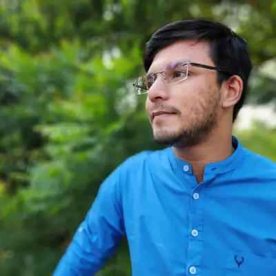 Portrait of Pritam Ghosh -- informal photo (396-19)