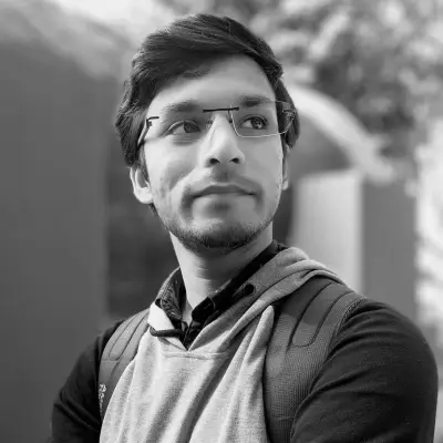 Portrait of Pritam Ghosh -- informal photo (411-25)