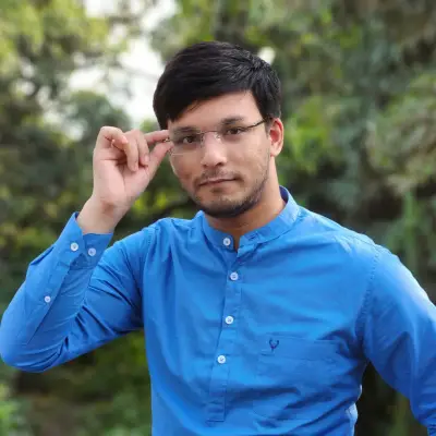 Portrait of Pritam Ghosh -- informal photo (424-20)