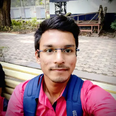 Portrait of Pritam Ghosh -- informal photo (435-26)