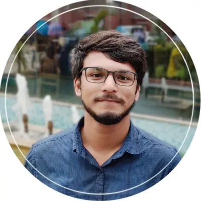 Portrait of Pritam Ghosh -- informal photo (462-38)