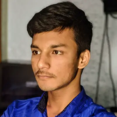 Portrait of Pritam Ghosh -- informal photo (619-35)