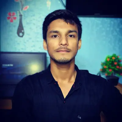 Portrait of Pritam Ghosh -- informal photo (948-27)