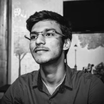 Portrait of Pritam Ghosh -- informal photo (957-20)