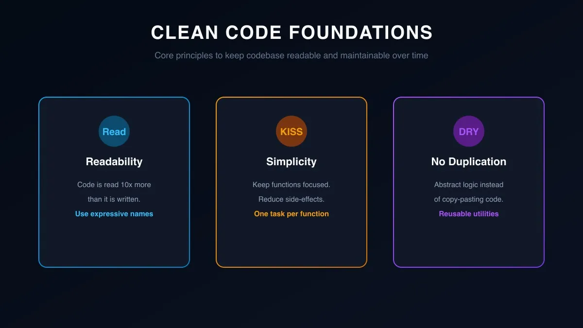 Clean vs Messy Code Comparison
