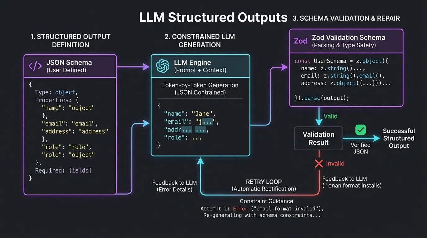 LLM Structured Outputs Workflow
