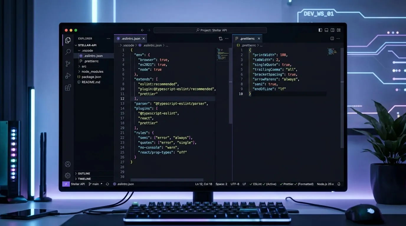 ESLint and Prettier Editor Configuration