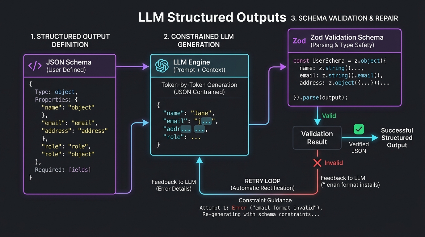 LLM Structured Outputs Workflow